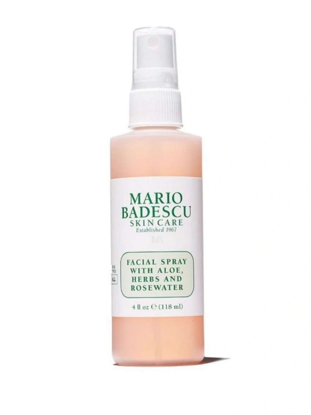 NWOT Mario Badescu Facial Spray, 4 Fl Oz